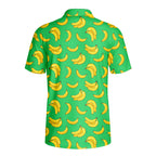 19th Hole Bogey Banana Green - Golf Polo Shirt