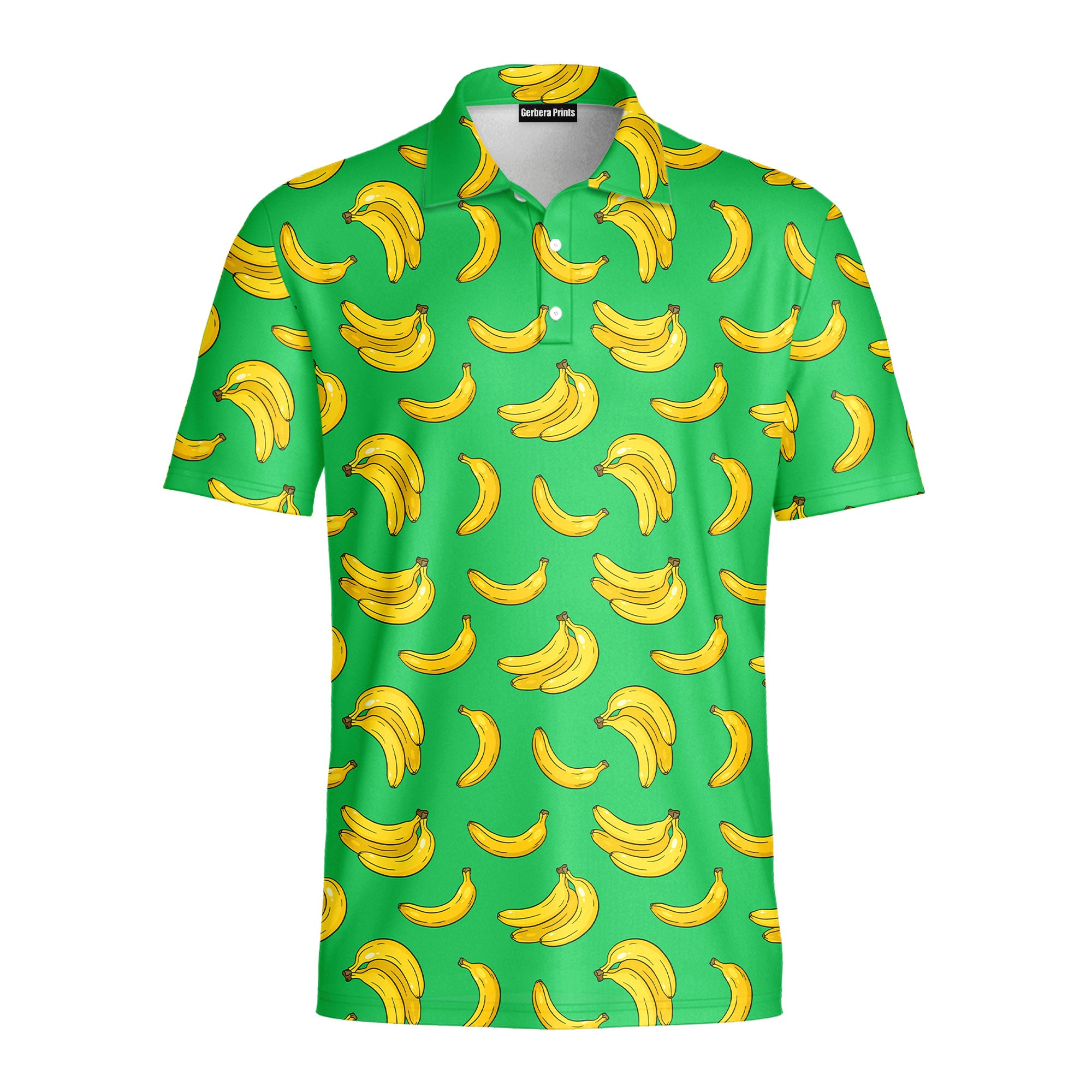 19th Hole Bogey Banana Green - Golf Polo Shirt