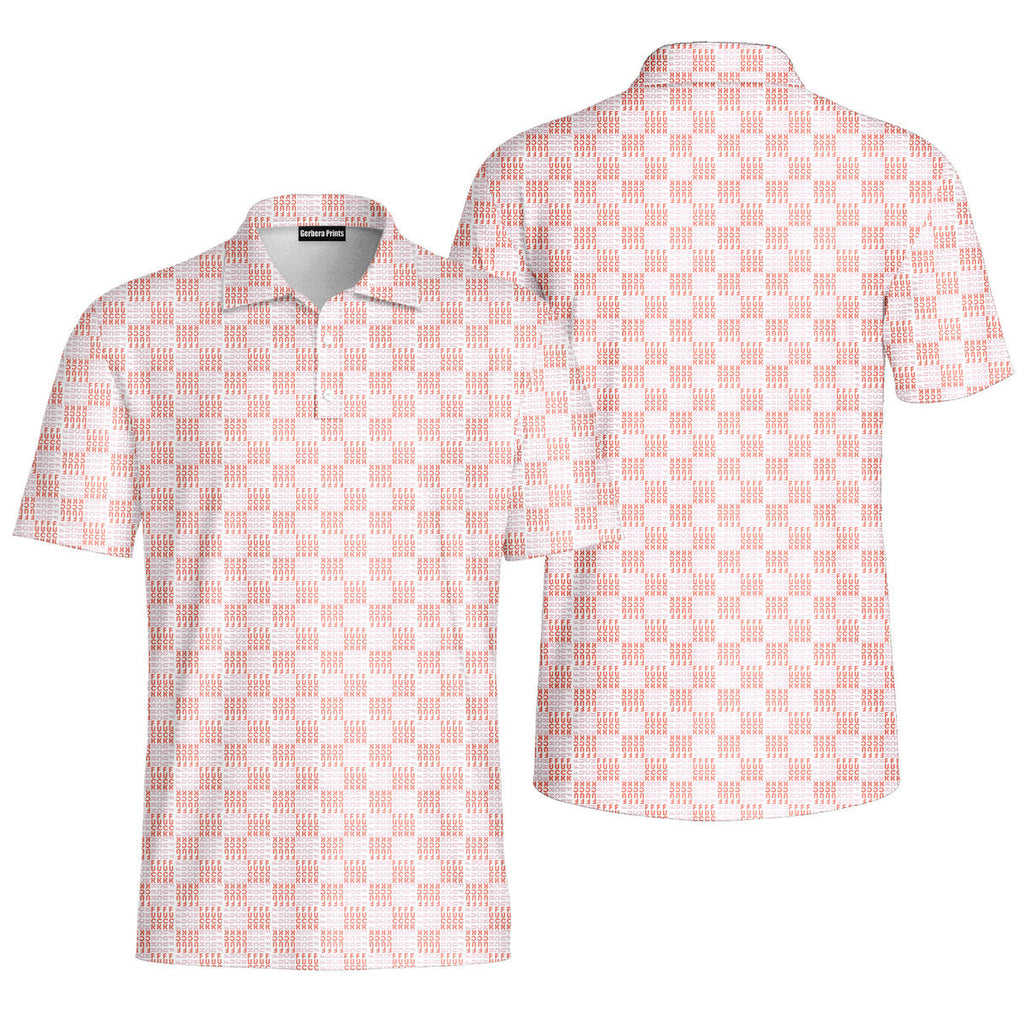 Funny F#@K-Polo Shirt For Men-Gerbera Prints