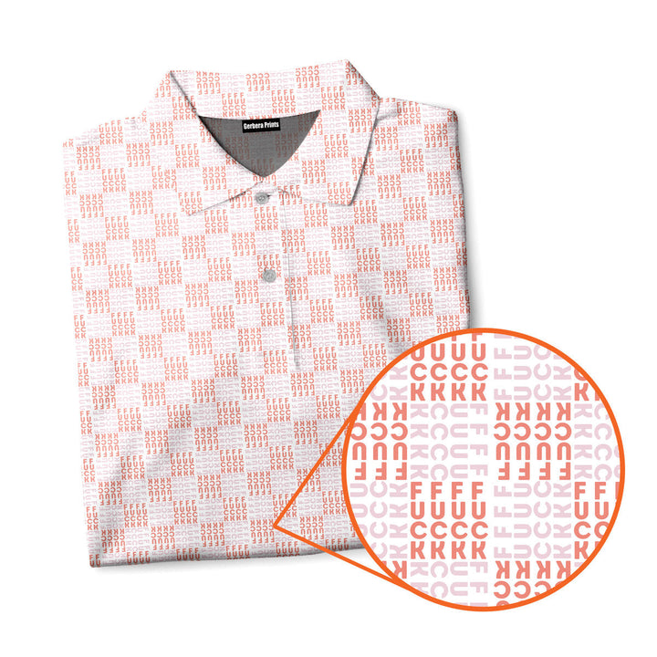 Funny F#@K Pink - Funny Golf Polo