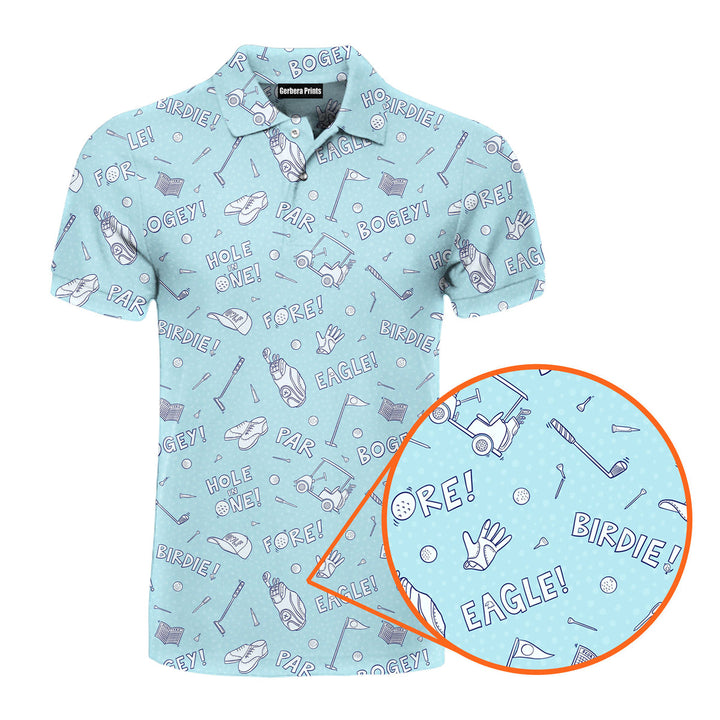 Birdie Tag - Funny Golf Polo