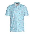 Birdie Tag - Golf Polo Shirt-Polo Shirt For Men-Gerbera Prints
