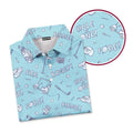 Birdie Tag - Golf Polo Shirt-Polo Shirt For Men-Gerbera Prints