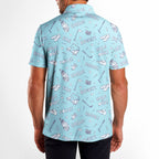 Birdie Tag - Golf Polo Shirt-Polo Shirt For Men-Gerbera Prints
