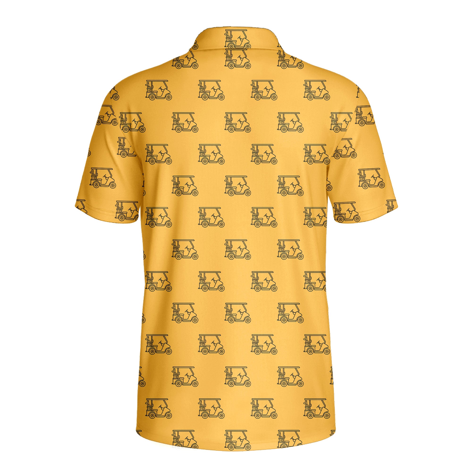 Cart Path Only - Golf Polo Shirt-Polo Shirt For Men-Gerbera Prints