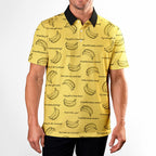 Banana Hook - Golf Polo Shirt-Polo Shirt For Men-Gerbera Prints