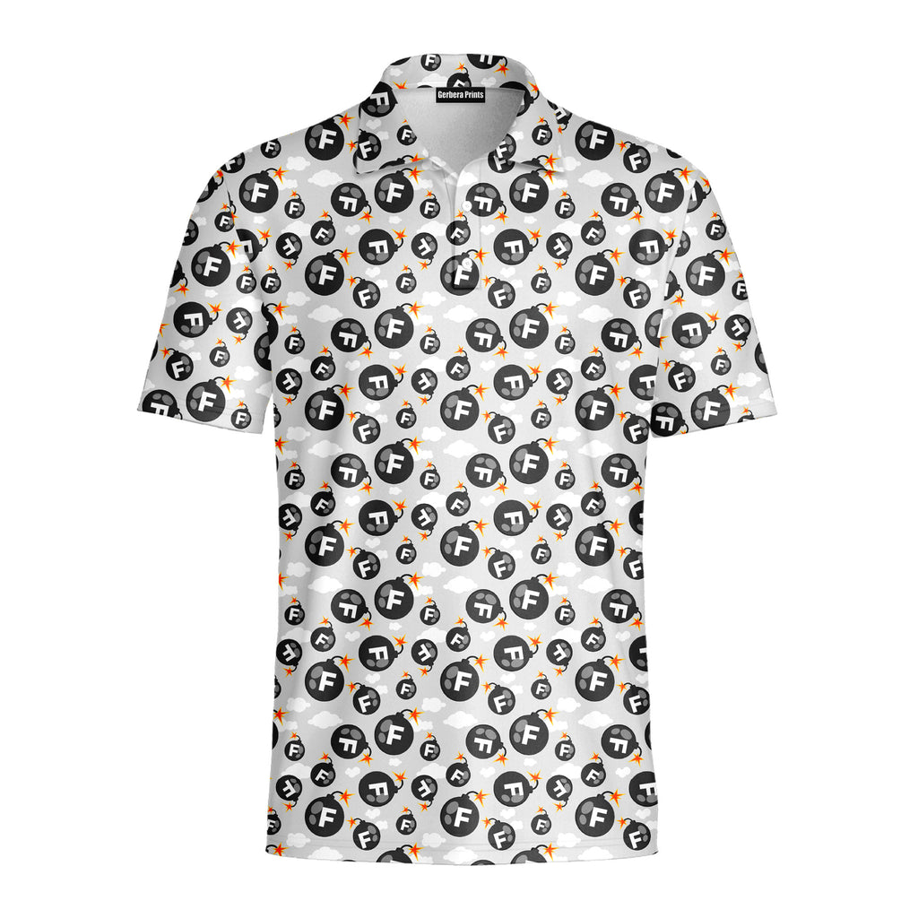 F Bombs Away - Golf Polo Shirt