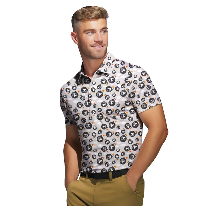 F Bombs Away - Golf Polo Shirt