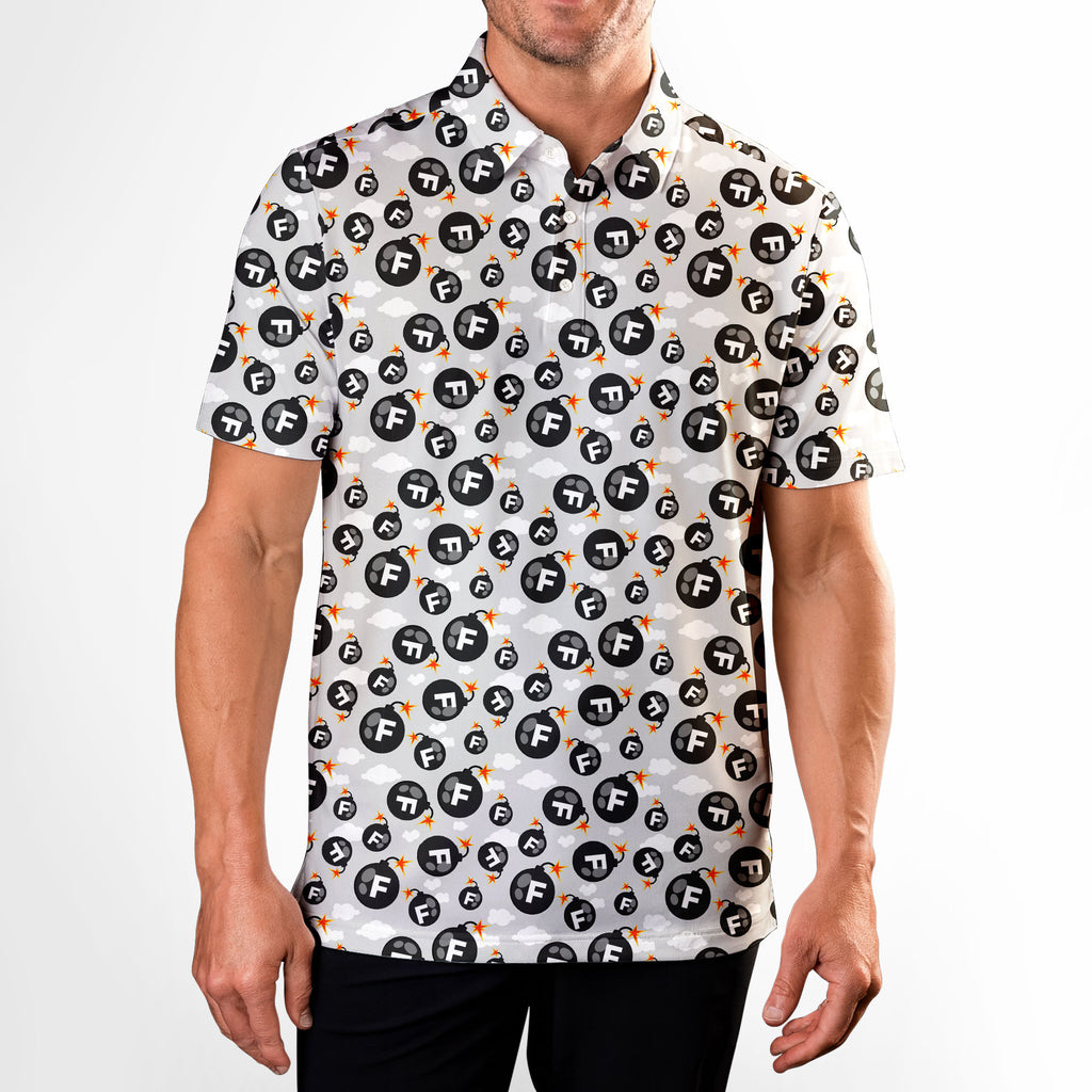 F Bombs Away - Golf Polo Shirt