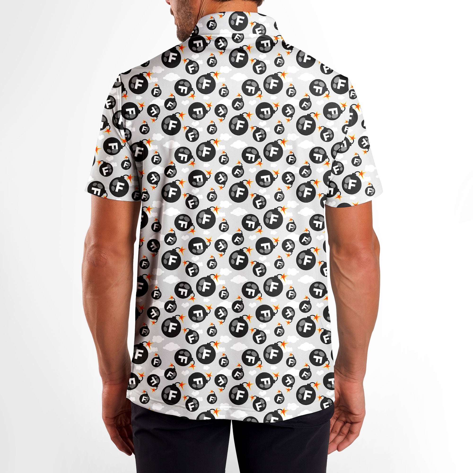 F Bombs Away - Golf Polo Shirt