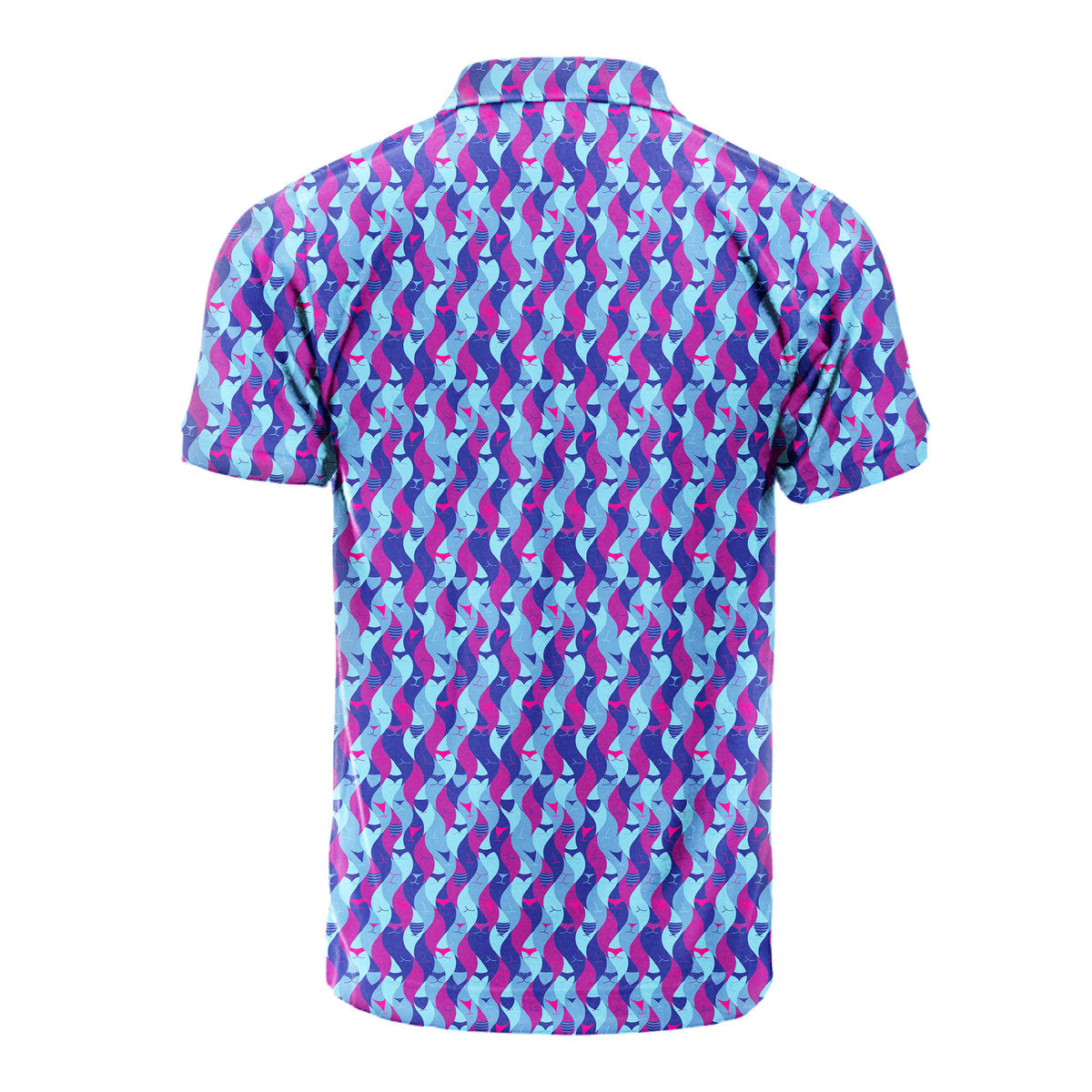 Cheek Peek - Funny Golf Polo Shirt-Polo Shirt For Men-Gerbera Prints