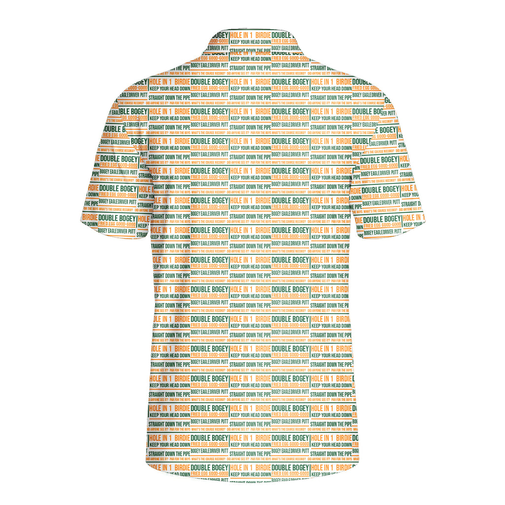 Hole In 1 Birdie - Golf Polo Shirt-Polo Shirt For Men-Gerbera Prints