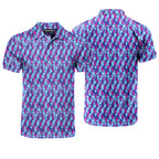 Cheek Peek - Funny Golf Polo Shirt-Polo Shirt For Men-Gerbera Prints