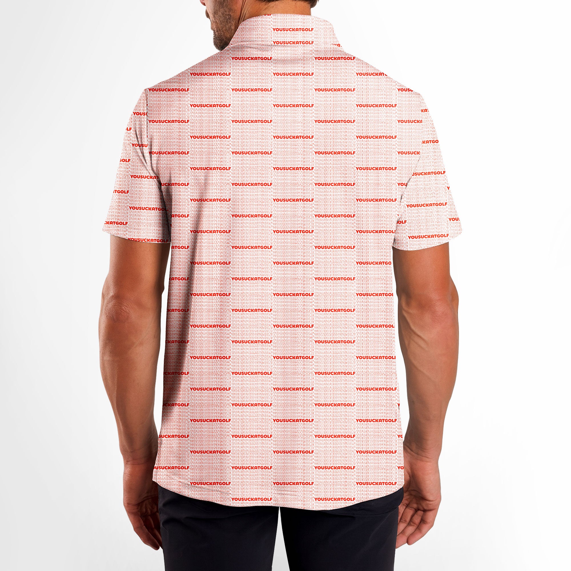 You Suck At Golf - Golf Polo Shirt-Polo Shirt For Men-Gerbera Prints