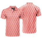 Heart Hip - Funny Golf Polo Shirt-Polo Shirt For Men-Gerbera Prints