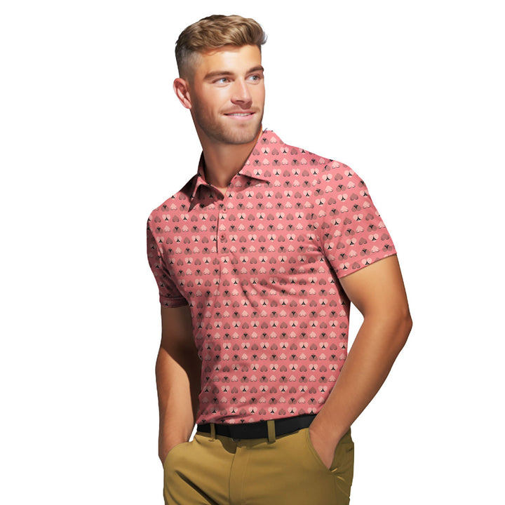 Heart Hip - Funny Golf Polo