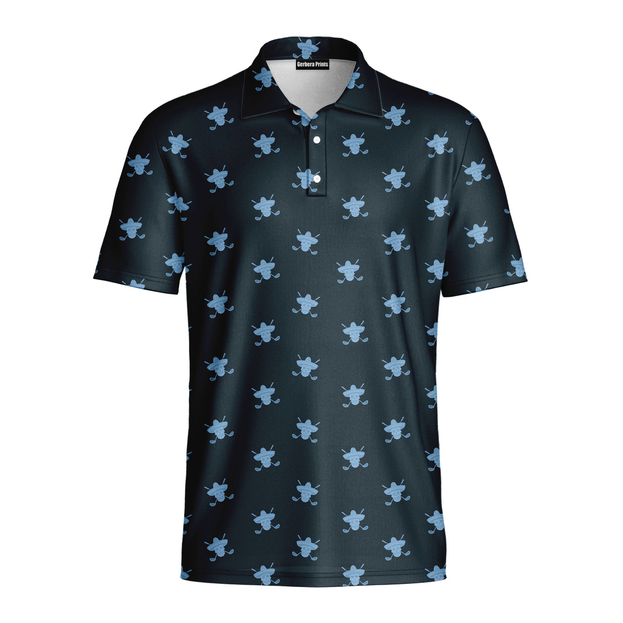 Lucky 13 - Funny Golf Polo Shirt-Polo Shirt For Men-Gerbera Prints