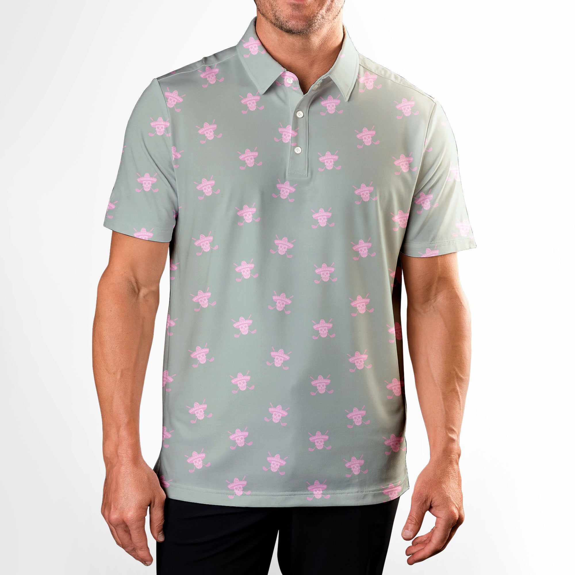 Lucky 13 - Funny Golf Polo Shirt-Polo Shirt For Men-Gerbera Prints