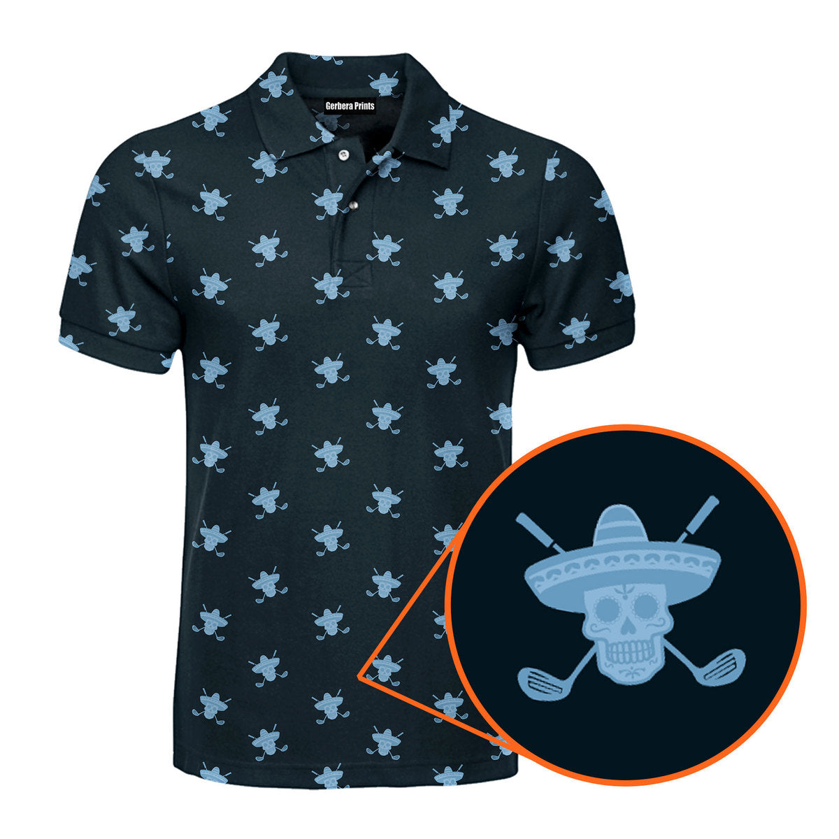 Lucky 13 - Golf Polo Shirt