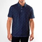 Texas Wedge - Golf Polo Shirt-Polo Shirt For Men-Gerbera Prints
