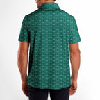 Texas Wedge - Golf Polo Shirt-Polo Shirt For Men-Gerbera Prints