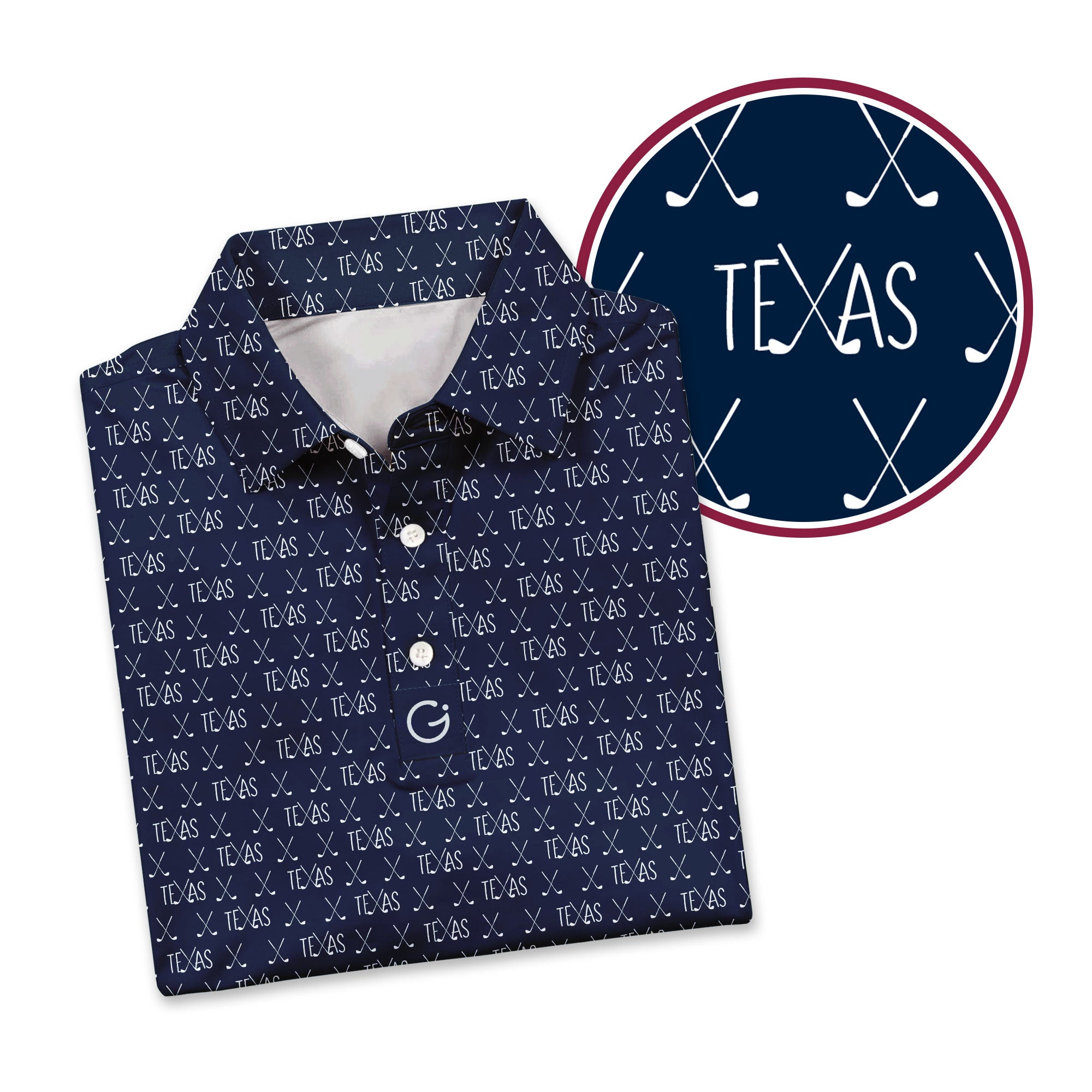 Texas Wedge - Polo de golf