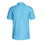 Breezy Swing Mastering Golf - Golf Polo Shirt-Polo Shirt For Men-Gerbera Prints