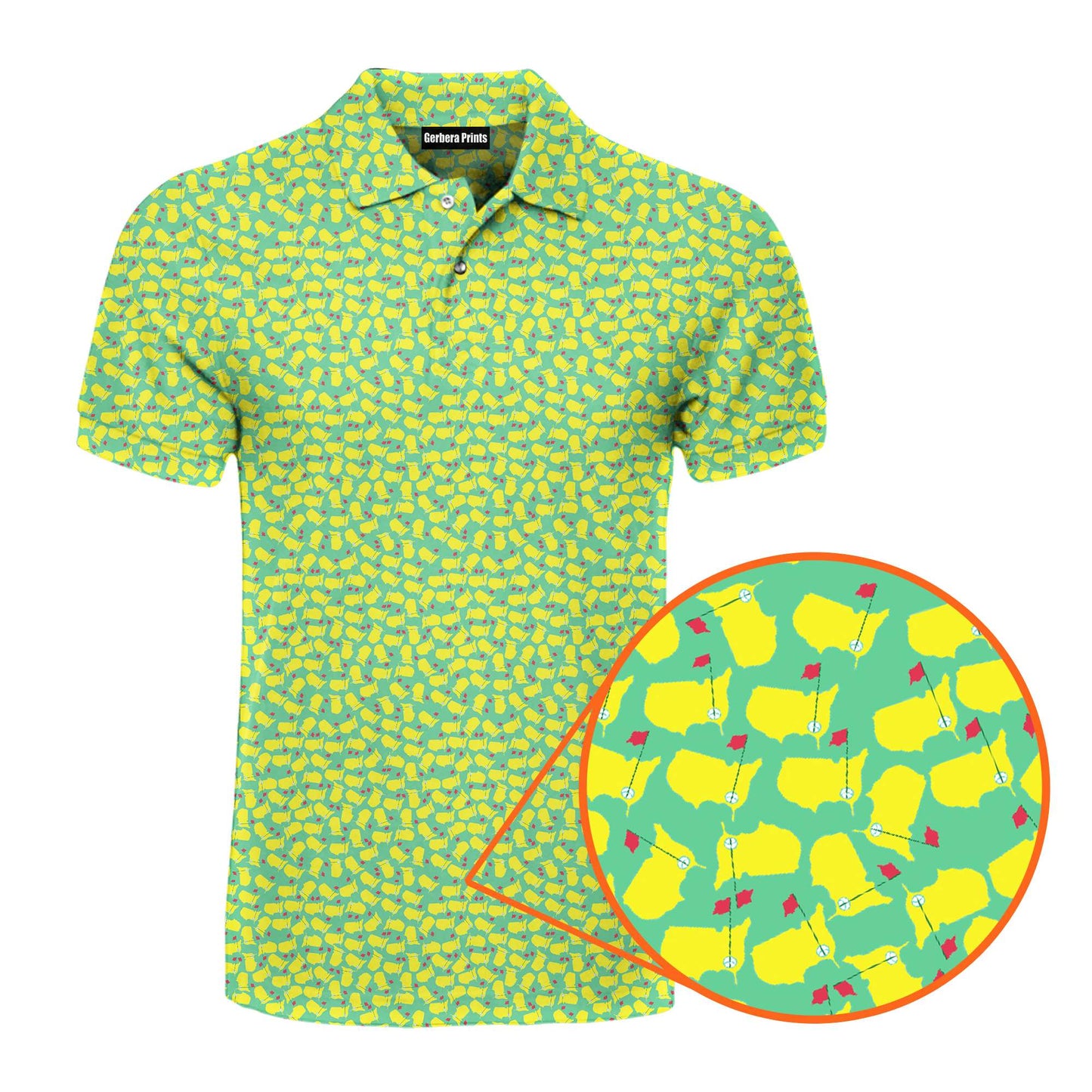 Augusta Golf Masters Tournament Ready Golf - Funny Golf Polo