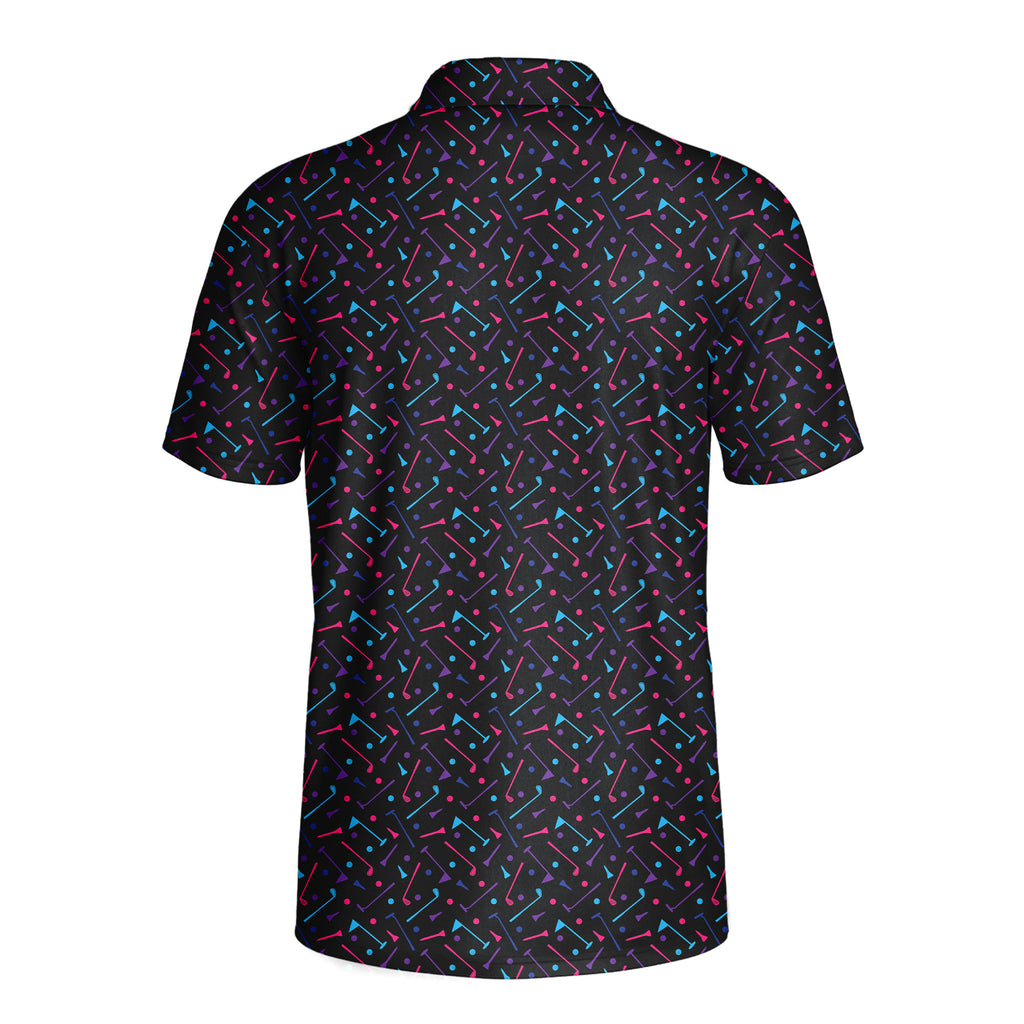 Dings Golf - Golf Polo Shirt-Polo Shirt For Men-Gerbera Prints