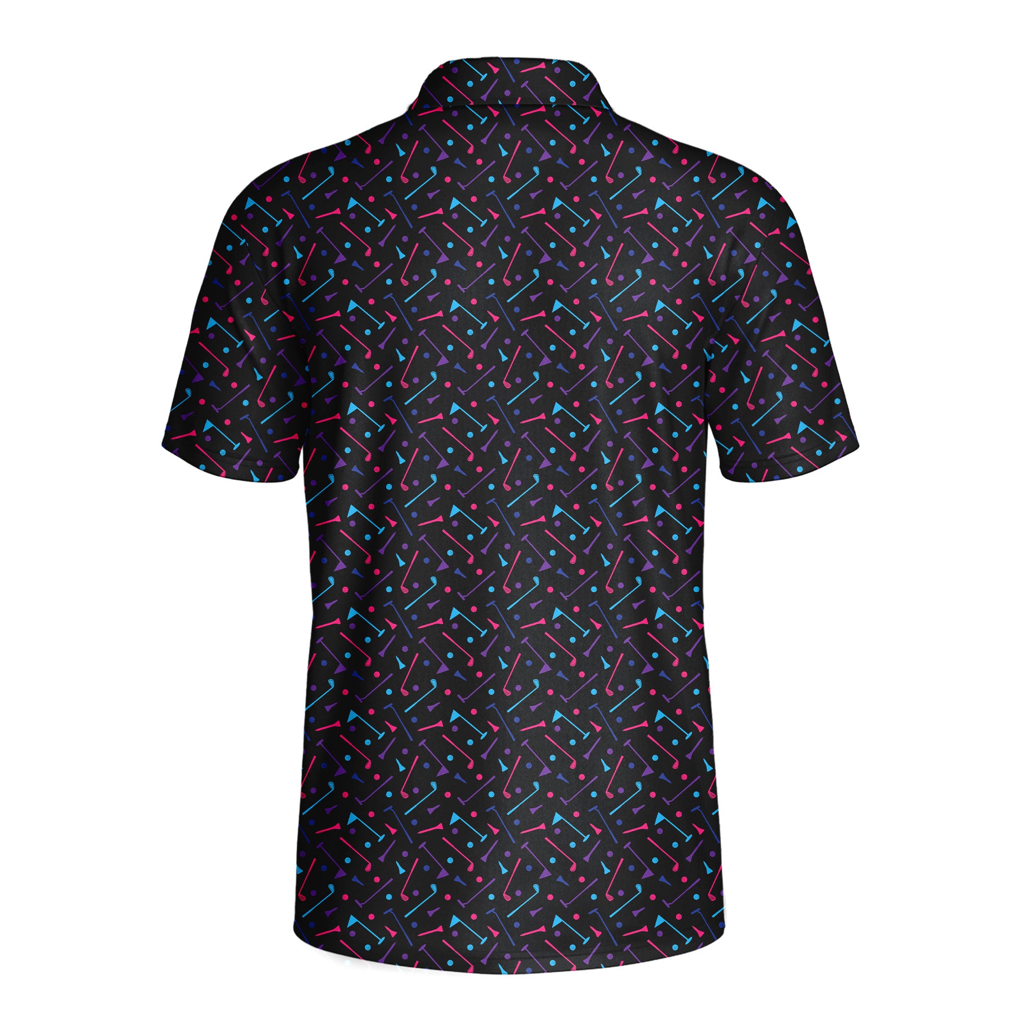 Dings Golf - Golf Polo Shirt-Polo Shirt For Men-Gerbera Prints