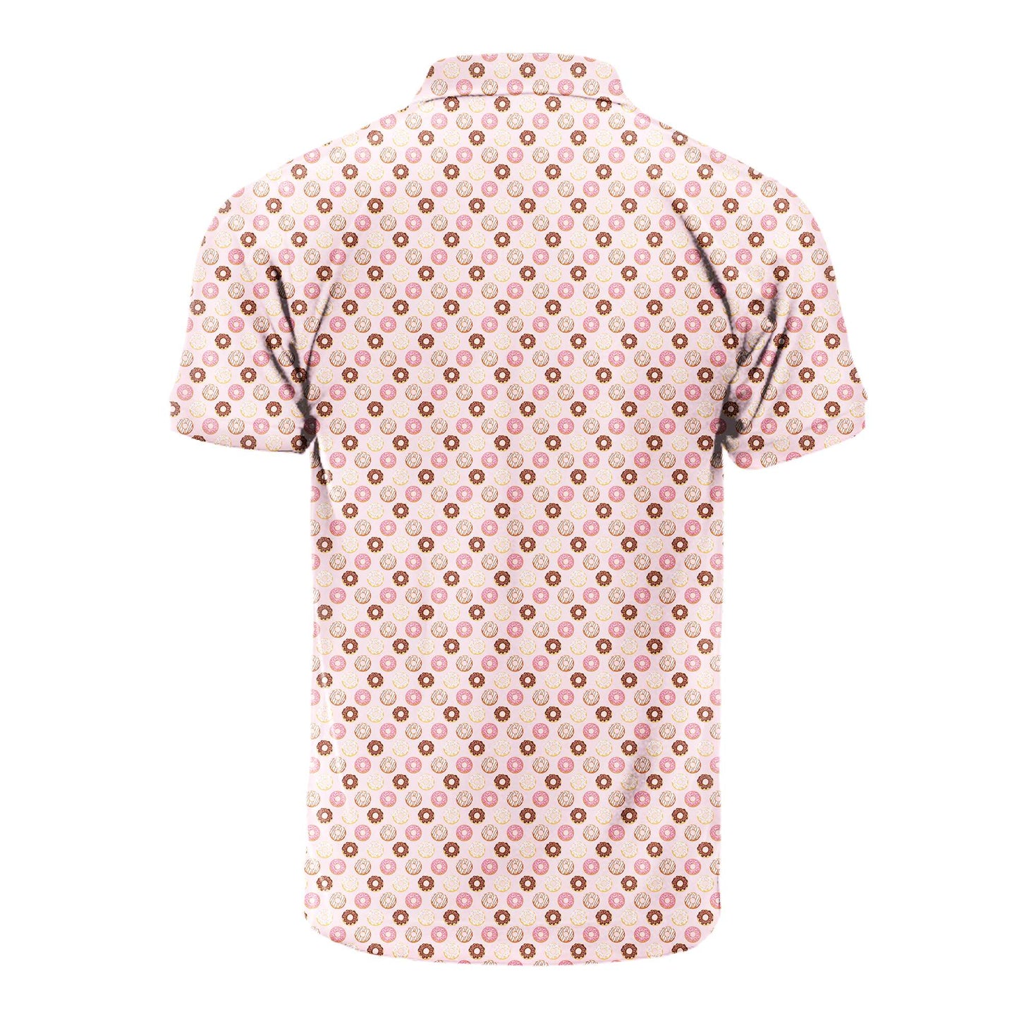Donut Give A Putt Players Gear 19th Hole - Funny Golf Polo