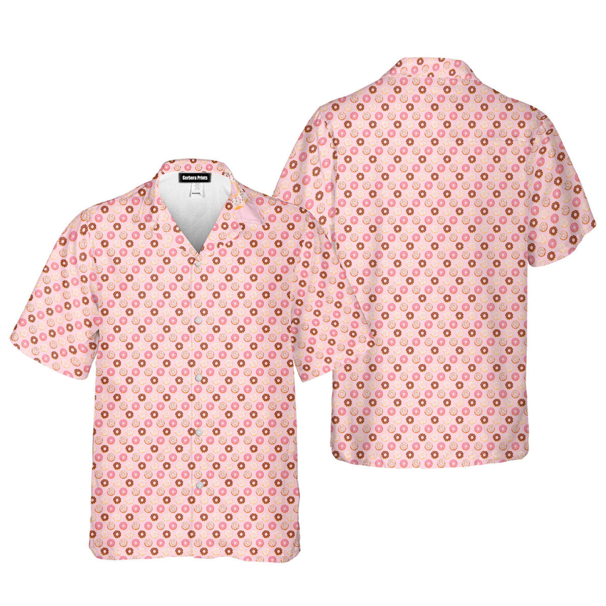 19th Hole Donut Give A Putt Players Gear Funny Hawaiian Shirt
