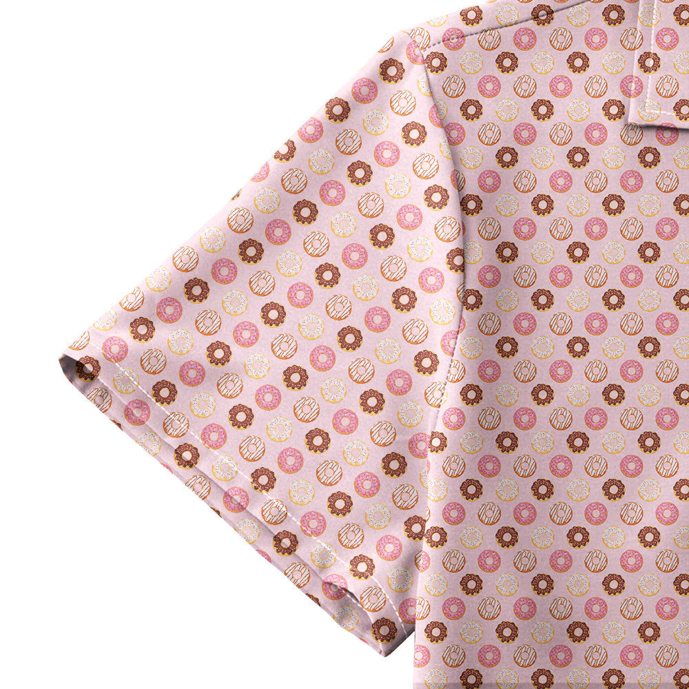 19th Hole Donut Give A Putt Players Gear Funny Hawaiian Shirt