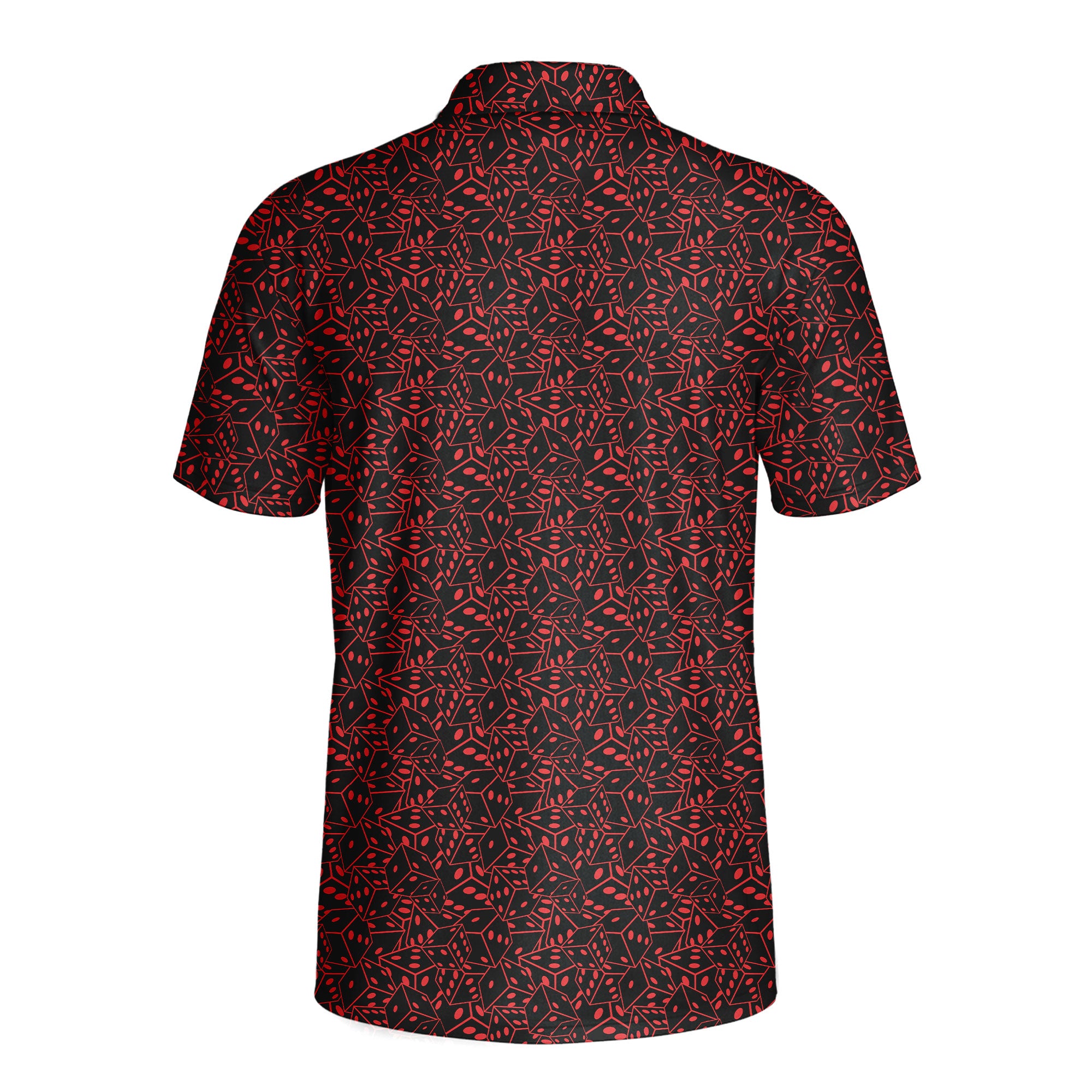 19th Hole Roll The Dice Vegas Themed - Golf Polo Shirt-Polo Shirt For Men-Gerbera Prints
