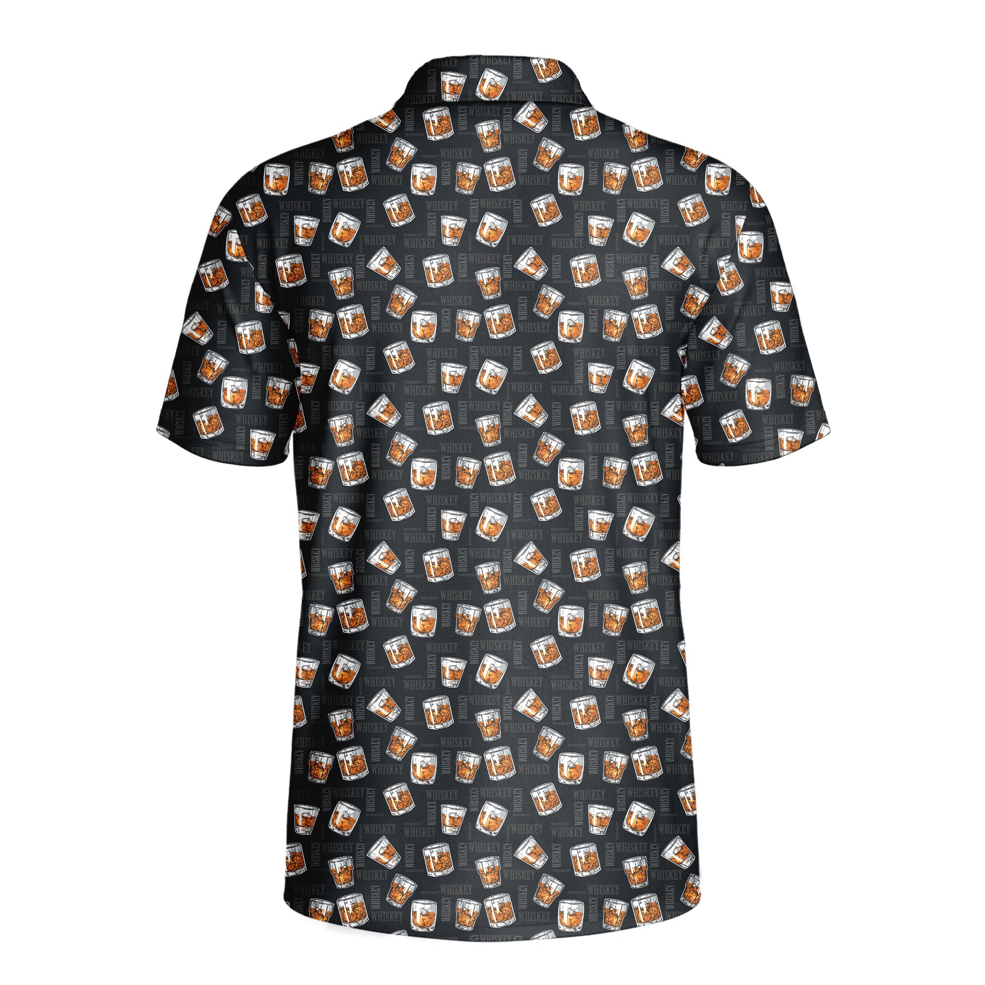 19th Hole Whiskey Glasses - Golf Polo Shirt