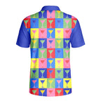 Shaken, Not Stirred Martini - Golf Polo Shirt