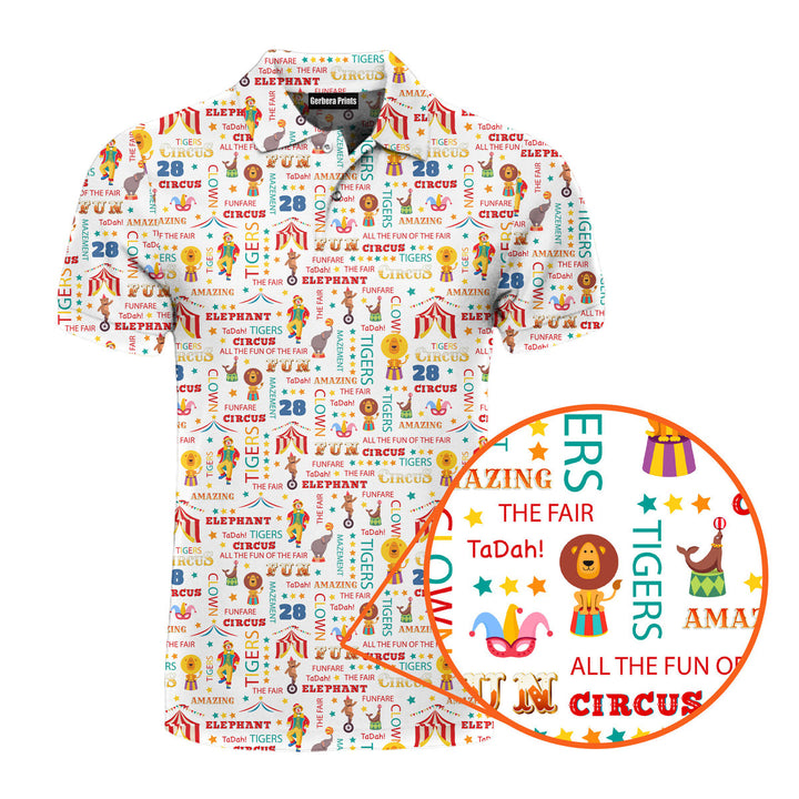 Circus All The Fun Of Fare Polo Shirt For Men