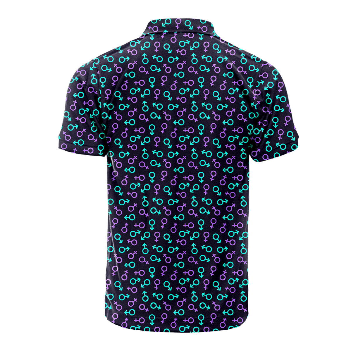 Gender Neon - Funny Golf Polo Shirt-Polo Shirt For Men-Gerbera Prints
