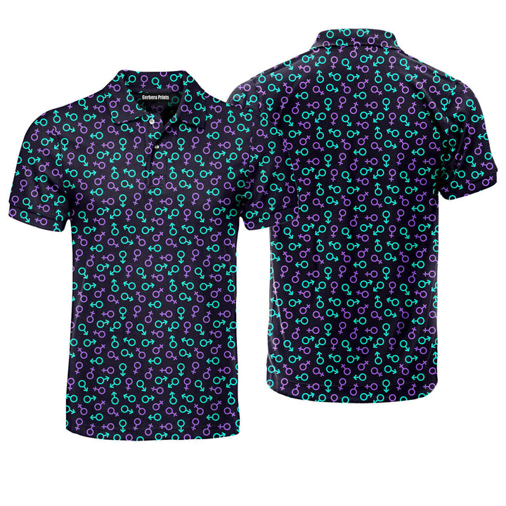 Gender Neon - Funny Golf Polo