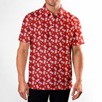 Outatime Back to The Future - Golf Polo Shirt-Polo Shirt For Men-Gerbera Prints