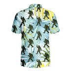 Bigfoot Sasquatch Golf Shirt Golf Club Funny - Golf Polo Shirt