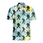 Bigfoot Sasquatch Golf Shirt Golf Club Funny - Golf Polo Shirt