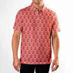 Heart Hip - Funny Golf Polo Shirt-Polo Shirt For Men-Gerbera Prints