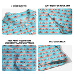 Heart Hip - Funny Golf Polo Shirt-Polo Shirt For Men-Gerbera Prints