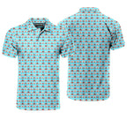 Heart Hip - Funny Golf Polo Shirt-Polo Shirt For Men-Gerbera Prints