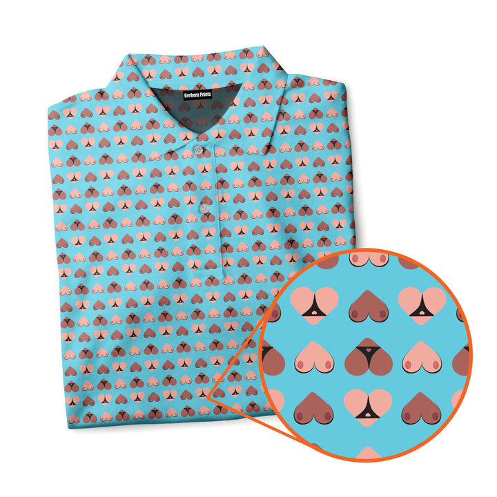 Heart Hip - Funny Golf Polo