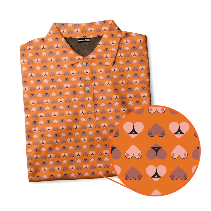 Heart Hip - Funny Golf Polo