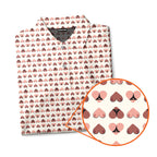Heart Hip - Funny Golf Polo Shirt-Polo Shirt For Men-Gerbera Prints