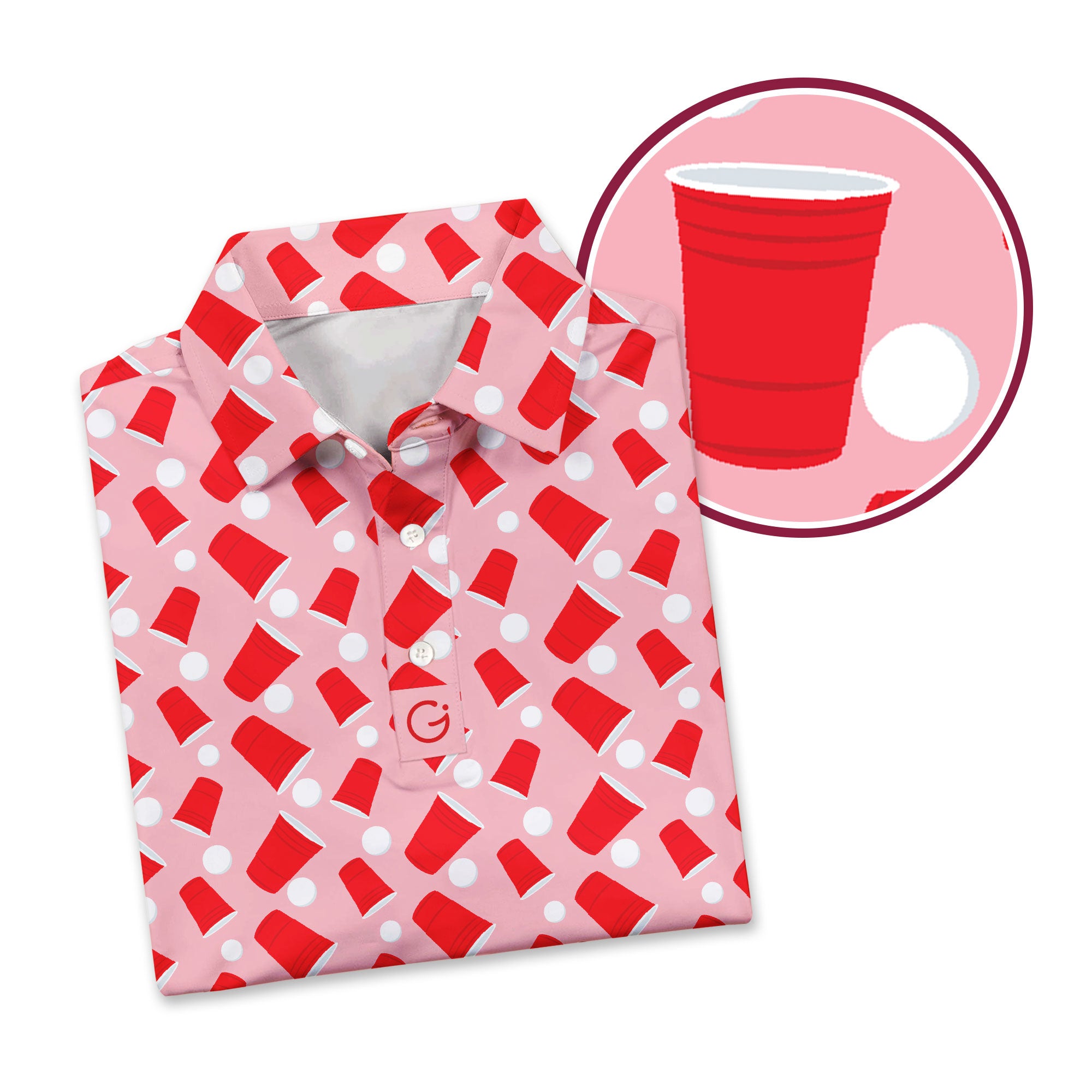 Polo de golf - Gobelet rouge Solo Cup