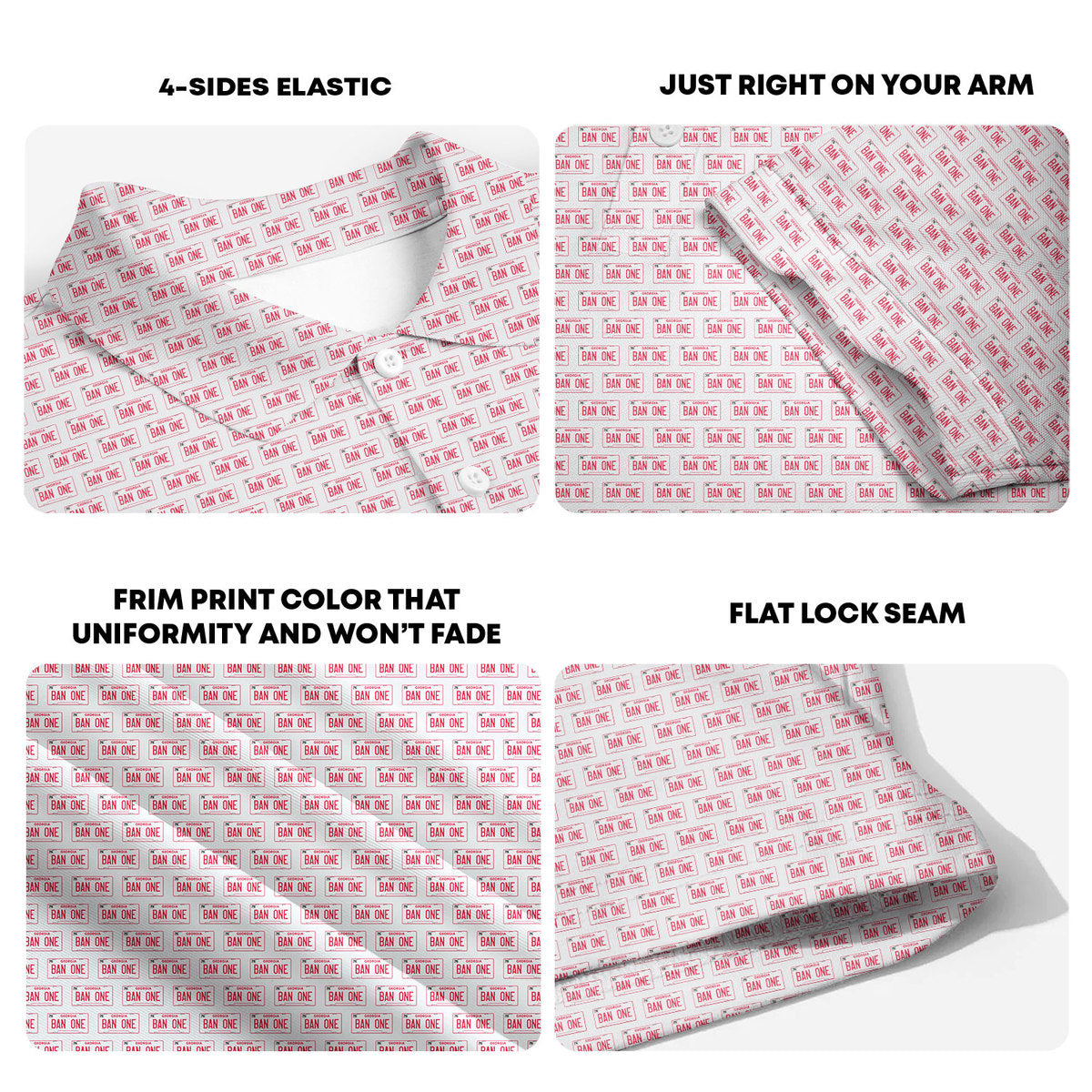 Ban One-Polo Shirt For Men-Gerbera Prints